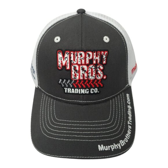 Murphy Brothers Trading Co Mesh Snapback Cap Trucker Baseball Mahindra Hat - Picture 1 of 15